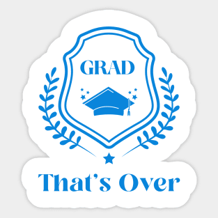 Class Of 2025, Funny Graduation Cap Sticker